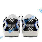 BlueJose Billiards Ball 8 Premium Line Smoke White Canvas Loafer Shoes ( 4 Colors )
