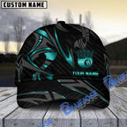 BlueJose Billiards Ball 8 Crown Personalized Name Cap (4 colors)