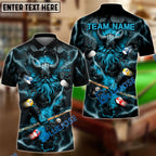 BlueJose Billiards Viking Thunder Personalized Name Shirt (5 Colors)