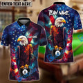 BlueJose Billiards Ball 8 And 9 Eagle US Flag Personalized Shirt (2 Colors)