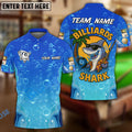 BlueJose Billiards Ball 8 Funny Cartoon Shark, Bubble Design Personalized Name Shirt (4 Colors)