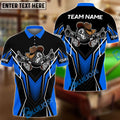 BlueJose Billiards 8 Ball Cowboy Gunny Premium Personalized Name, Team Name Unisex Shirt (4 Colors)