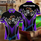 BlueJose Billiards 8 Ball Cowboy Gunny Premium Personalized Name, Team Name Unisex Shirt (4 Colors)