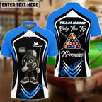 BlueJose Billiards 8-Ball Pool Only The Tip I Promise Ver Triangle Rack Personalized Name, Team Name Unisex Shirt (4 Colors)