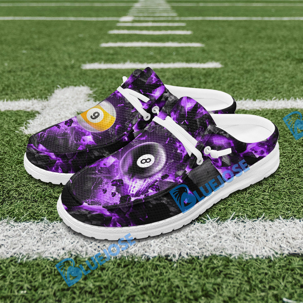 BlueJose Billiards Ball 8&9 Shoot And Destroy Mesh Dude Shoes (4 Colors)