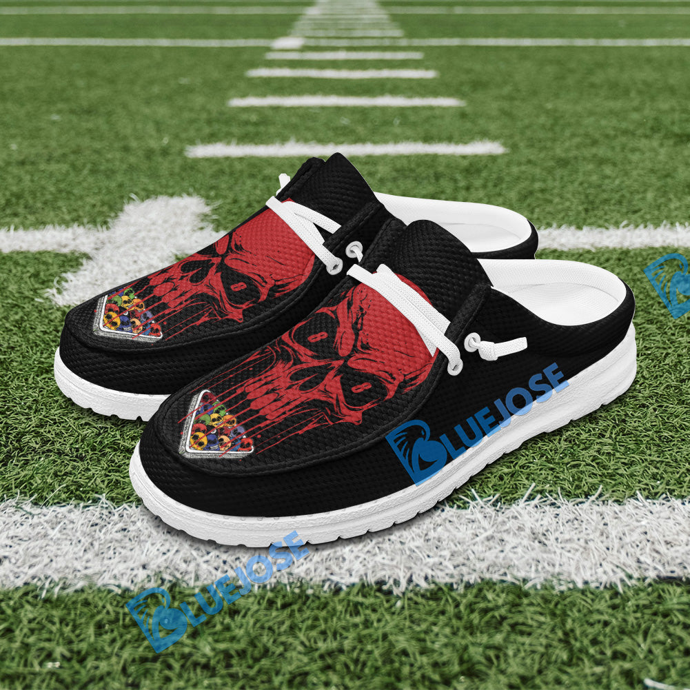 BlueJose Billiards Ball 8 Skull Mesh Dude Shoes (4 Colors)