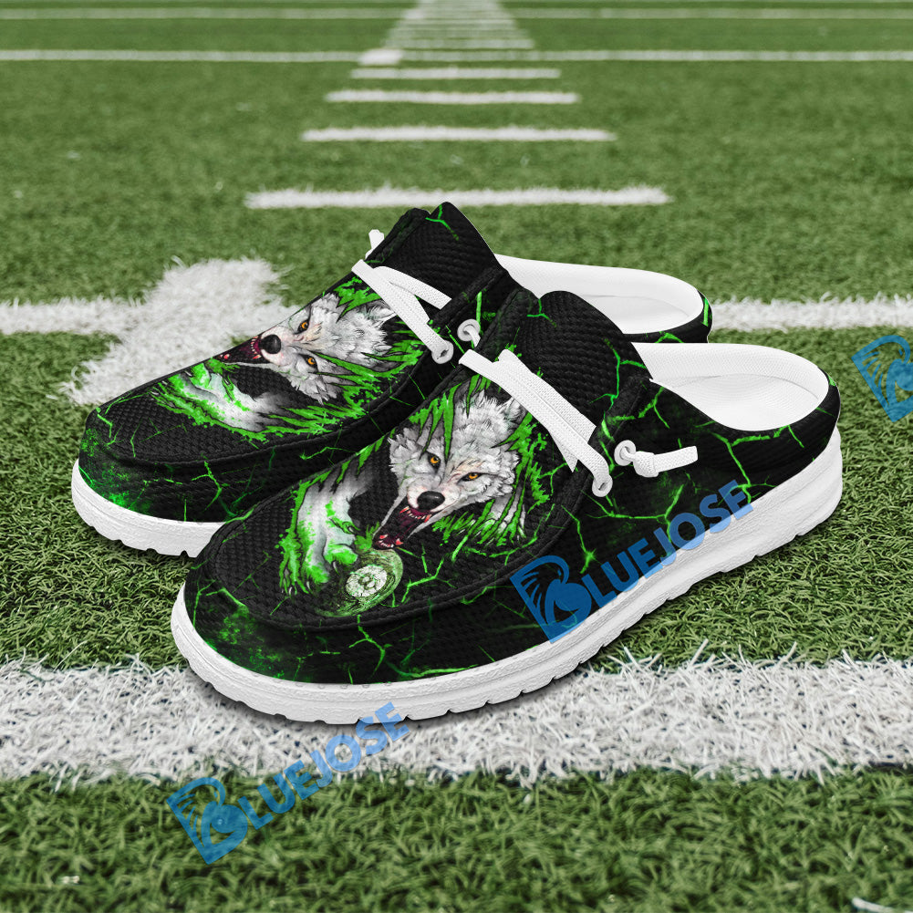 BlueJose Billiards Ball 8 Bloody Wolf Mesh Dude Shoes (4 Colors)