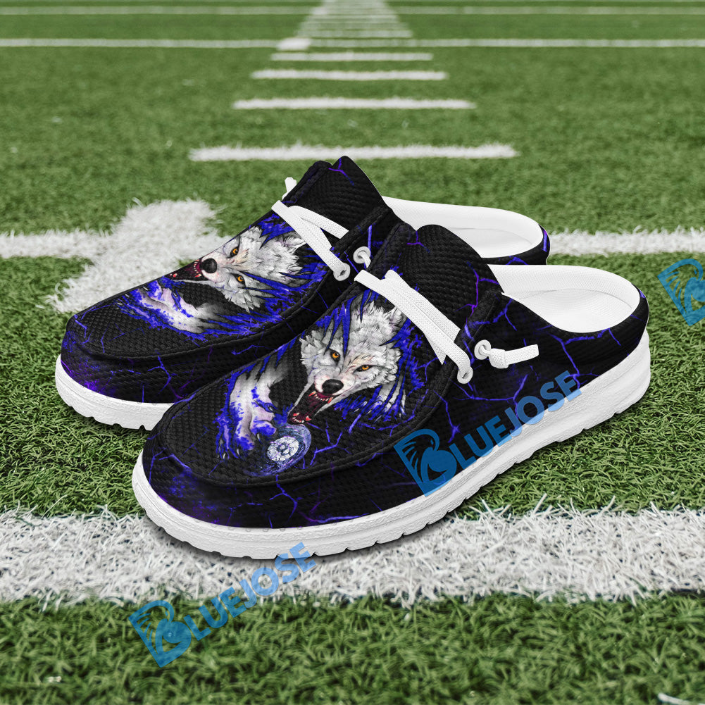 BlueJose Billiards Ball 8 Bloody Wolf Mesh Dude Shoes (4 Colors)