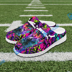 BlueJose Billiards 8 Ball Graffiti Explosion Paint Mesh Dude Shoes (4 Colors)