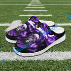 BlueJose Billiards Ball 8 Deadly Thunder Skull Mesh Dude Shoes (6 Colors)