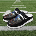 BlueJose Billiards Ball 8 Eagle Flag Of US Pattern Mesh Dude Shoes