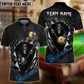 BlueJose Billiards Ball 8 And 9 American Flag Reaper Personalized Shirt (2 Colors)