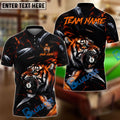 BlueJose Billiards 8 Ball Tiger King Customized Name, Team Name 3D Shirt (6 Colors)