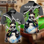BlueJose Billiards 8 Ball Funny 420 Smoking Panda Customized Name, Team Name 3D Shirt (6 Colors)