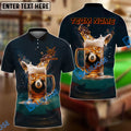 BlueJose Billiards 8 Ball Beer Glass Shot On Table Personalized Shirt