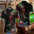 BlueJose Billiards 8 Ball Aztec Warrior Spirit Pride Mexico Eagle Serpent Design Personalized Shirt