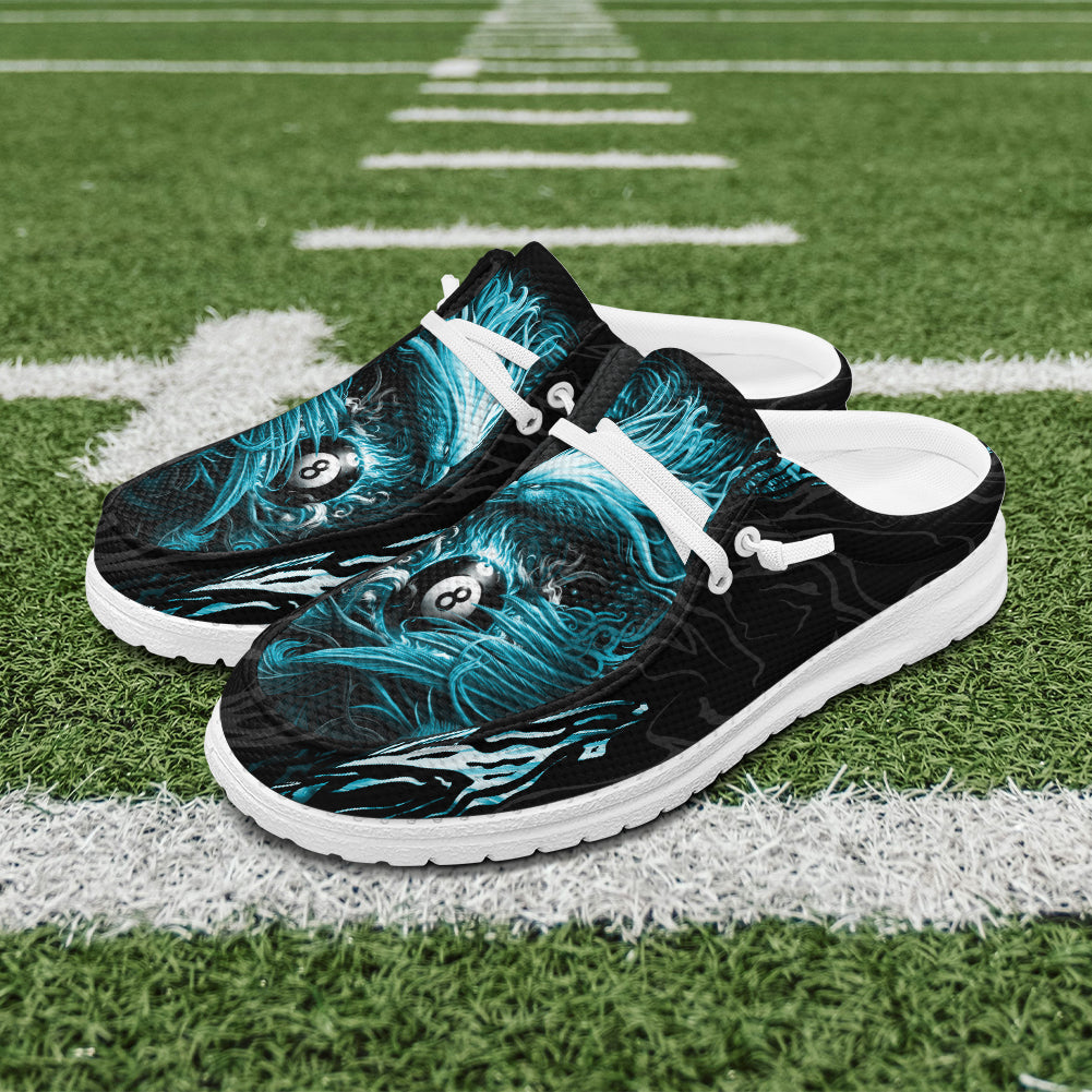 BlueJose Billiards Ball 8 Phoenix Arisen Mesh Dude Shoes (4 Colors)