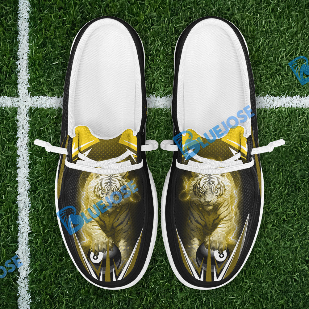 BlueJose Billiards Ball 8 Thunder White Tiger Mesh Dude Shoes (4 Colors)