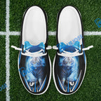 BlueJose Billiards Ball 8 Thunder White Tiger Mesh Dude Shoes (4 Colors)
