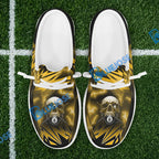 BlueJose Billiards Ball 8 Deadly Thunder Skull Mesh Dude Shoes (6 Colors)