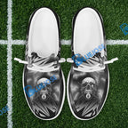 BlueJose Billiards Ball 8 Deadly Thunder Skull Mesh Dude Shoes (6 Colors)