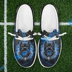 BlueJose Billiards 8-Ball Pitbull Flame Chain Mesh Dude Shoes (4 Colors)