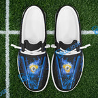 BlueJose Billiards Ball 9 Abstract Grunge Texture Mesh Dude Shoes (6 Colors)