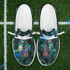 BlueJose Billiards Ball 8 & 9 Fire Skull US Flag Mesh Dude Shoes (6 Colors)