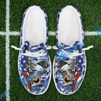BlueJose Billiards Ball 8 Flame Eagle Mesh Dude Shoes (4 Colors)