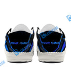 BlueJose Billiards King 8 Ball & 9 Ball White Canvas Loafer Shoes ( 4 Colors )