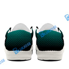 BlueJose Billiards Ball 8 Thunder White Tiger White Canvas Loafer Shoes (4 Colors)