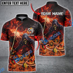 BlueJose Billiards Lord Of Hell Personalized Name, Team Name Unisex Shirt (4 Colors)