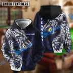 BlueJose Fire Dragon Billiards 9-Ball Personalized Unisex Shirt