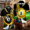 BlueJose Billiards Ball 8 And 9 Wind Blade Personalized Shirt (6 Colors)