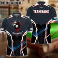 BlueJose King Billiards Ball 8 Personalized Name Shirt (6 Colors)