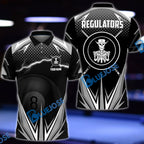BlueJose Gray Billiard Custom Shirt For Robbie Segars
