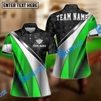 BlueJose Billiards 8 Ball Metallic Plate Pattern Customized Name, Team Name 3D Shirt (6 Colors)
