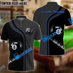 BlueJose Billiards Ball 8 Deep Fantasy Personalized Name, Team Name Unisex Shirt (4 Colors)
