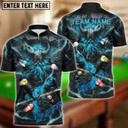 BlueJose Billiards Viking Thunder Personalized Name Shirt (5 Colors)