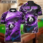 BlueJose Billiards Ball 8 Phoenix Arisen Personalized Shirt (4 Colors)