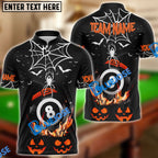 BlueJose Billiards Ball 8 Wizard Personalized Name & Team Name Shirt (4 Colors)