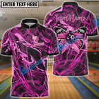 BlueJose Billiards Ball 8 Butterfly For Awareness Personalized Name, Team Name Unisex Shirt (4 Colors)