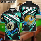 BlueJose Billiards Explosion Personalized Name, Team Name Unisex Shirt (6 Colors)