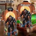 BlueJose Billiards 8-Ball Bigfoot Breaker Customized Name, Team Name 3D Shirt (6 Colors)