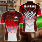 BlueJose Billiards Diamond Pattern Personalized Name, Team Name Unisex Shirt ( 4 Colors )