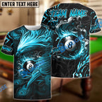 BlueJose Billiards Ball 8 Phoenix Arisen Personalized Shirt (4 Colors)