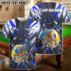 BlueJose Billiards Ball 9 Breaking Bad Personalized Name Shirt (4 Colors)