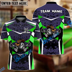 BlueJose Billiards Ball 8 Cowboy Gunslinger Personalized Name, Team Name Unisex Shirt (4 Colors)
