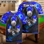BlueJose Billiards Ball 8 Eagle of the Final Frame Customized Name, Team Name 3D Shirt (6 Colors)