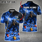 BlueJose Billiards Lord Of Hell Personalized Name, Team Name Unisex Shirt (4 Colors)